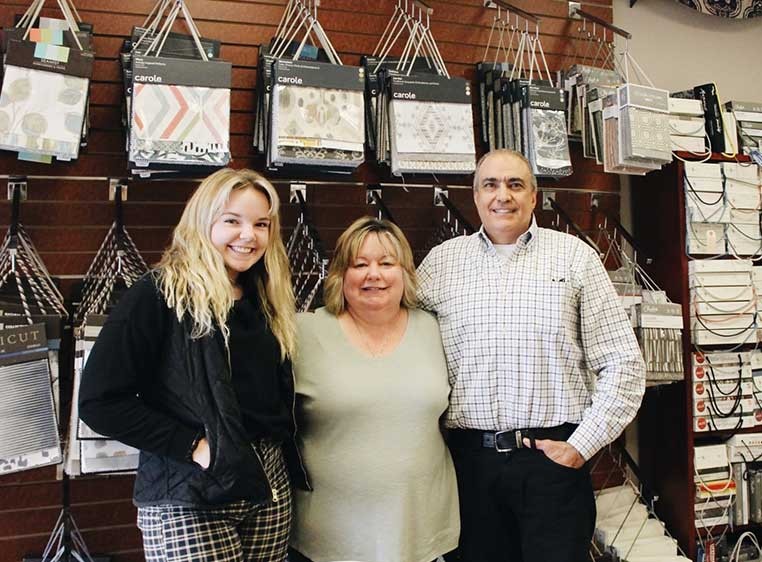 Family photo of the owners